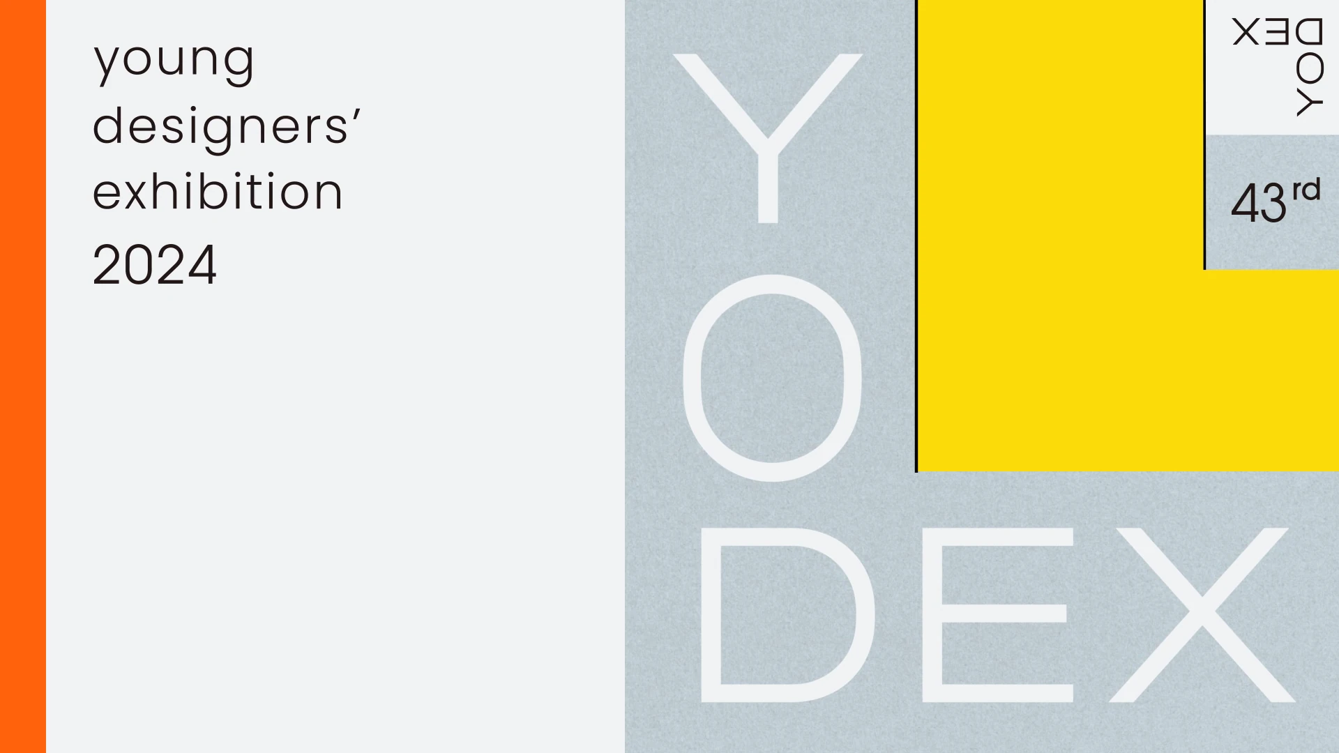 Young Designers’ Exhibition — 横長のモーションビジュアル